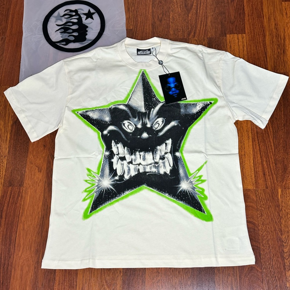 Men's Graphic T-Shirt with Star Design